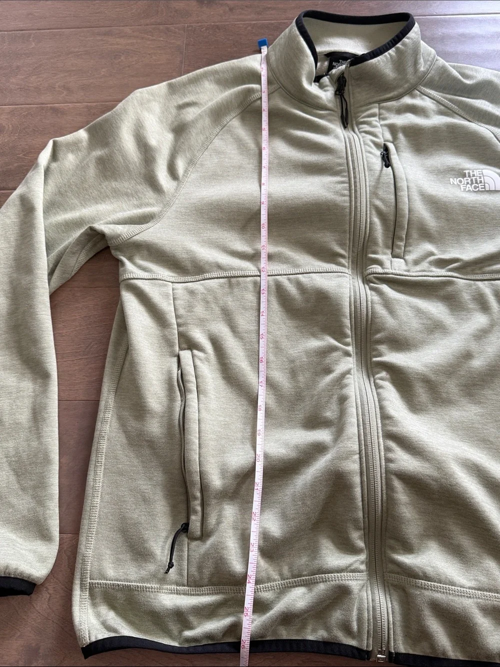 The North Face Men's Sage Green Full-Zip Jacket